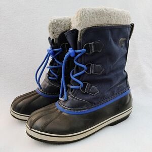 Sorel Yoot Pac Insulated Boots, Men / Youth size 7,  Women 8 - Blue Waterproof